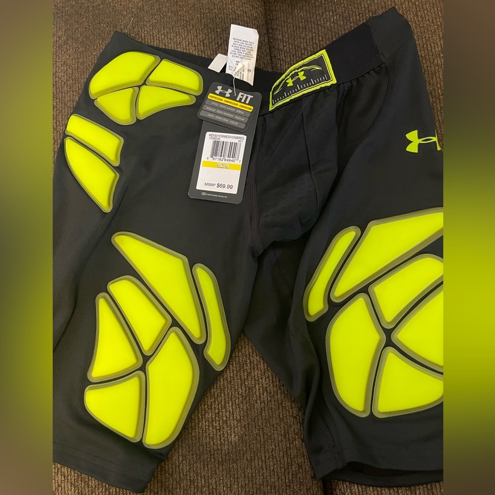 Under Armor Football Girdle Shorts with Pads - BRAND NEW